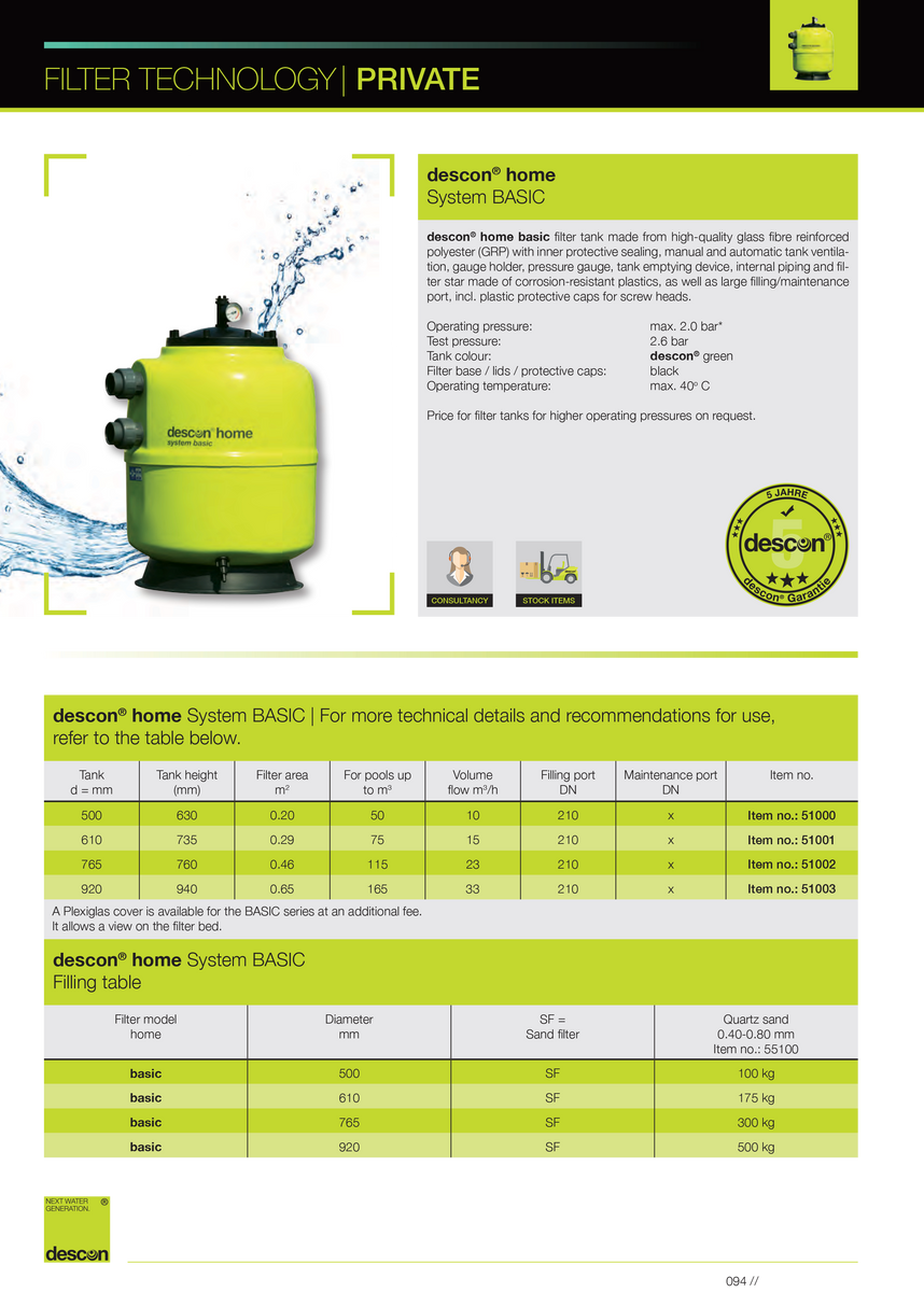 descon® home System BASIC descontrol.be