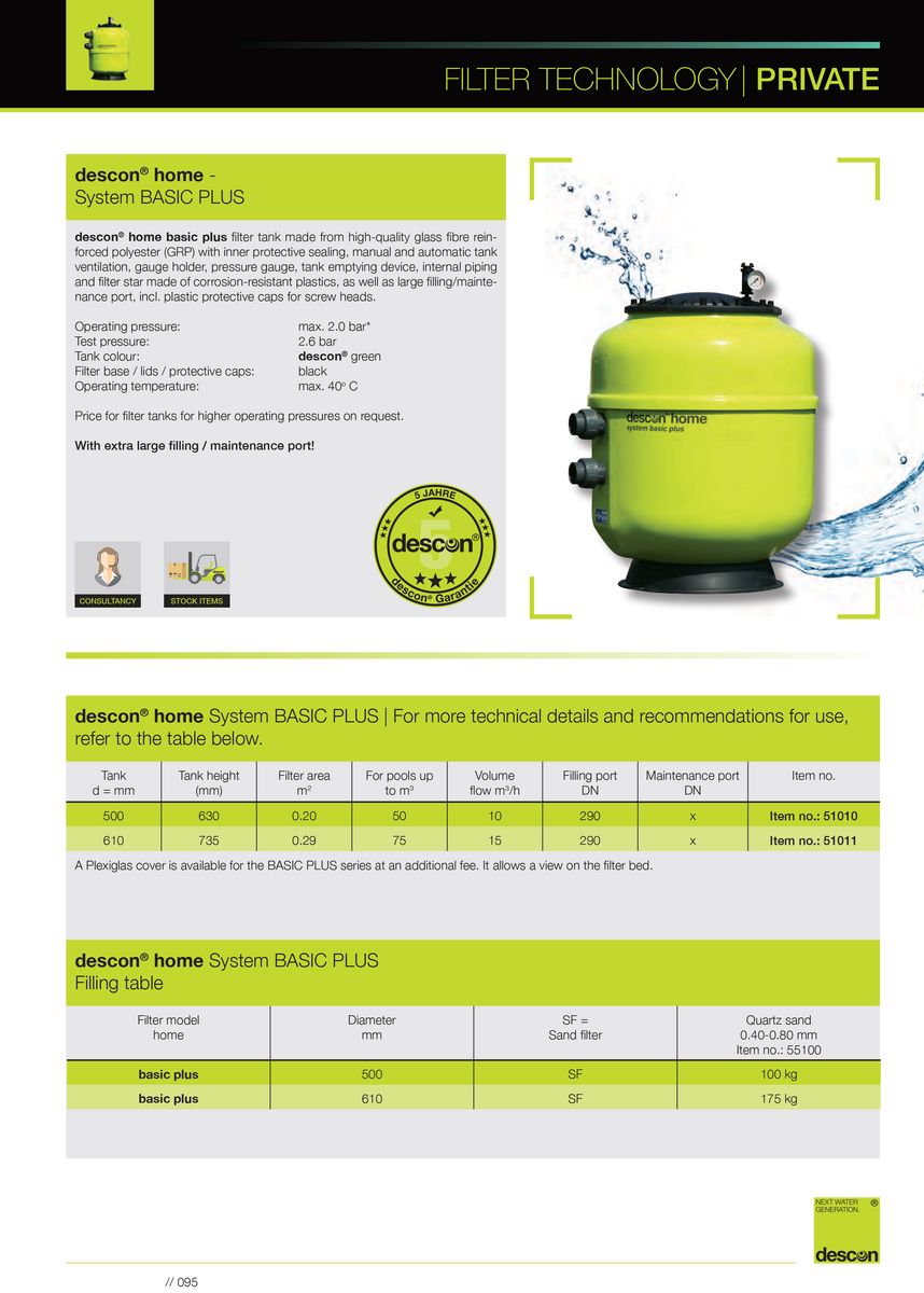 descon® home System BASIC PLUS descontrol.be