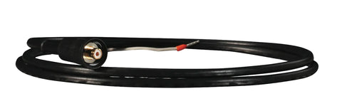 15020 Descon Sensorkabel : Standaard zwart voor Redox en pH, Uitv. COAX-D-AE 1,20 m, 2-polige Stekerverbinding