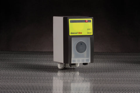 Peristaltic metering pump descon® dos sm Design with wear-free stepper motor
